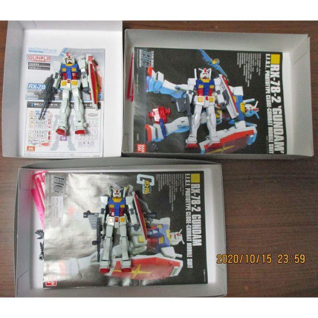 BANDAI - 1/144 RX-78-2 HG ガンダム 未組み立て・組み立て済み BANDAI - 1/144 RX-78-2 HG ガンダム 未組み立て・組み立て済み
