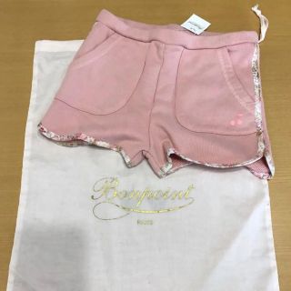 ボンポワン(Bonpoint)の新品未使用 Bonpoint スウェット ショートパンツ 6A(パンツ/スパッツ)