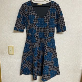 チェスティ(Chesty)のarmoire caprice購入 インポート チェックワンピース(ひざ丈ワンピース)