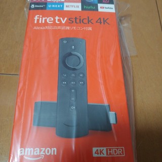 新品未使用 送料込み Fire TV Stick 4K Alexa対応(映像用ケーブル)