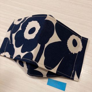 マリメッコ(marimekko)のボックス　インナーマスク　藍色9(その他)