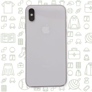 アップル(Apple)の【C】iPhoneX/64/SIMフリー(スマートフォン本体)