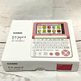 カシオ(CASIO)のCASIO EX-word XD-SK2800VP カシオ　エクスワード(電子ブックリーダー)