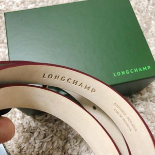 ロンシャン(LONGCHAMP)の【ロンシャン 】レザーベルト/新品未使用(ベルト)