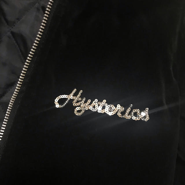 HYSTERICS(ヒステリックス)のHysterics 中綿入りブルゾン ブラック サイズFree レディースのジャケット/アウター(ブルゾン)の商品写真