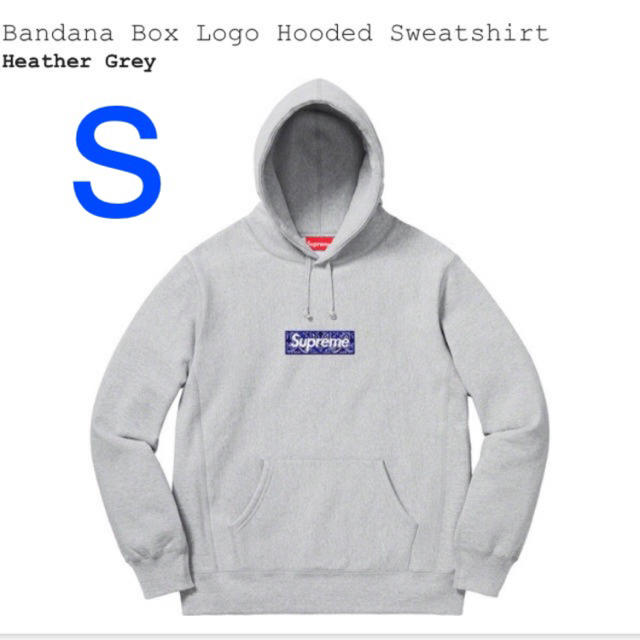 Bandana Box Logo Hooded SweatshirtSサイズ