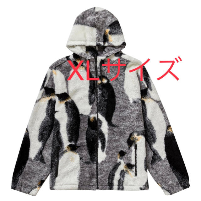 トップスSupreme Penguins Hooded Fleece Jacket