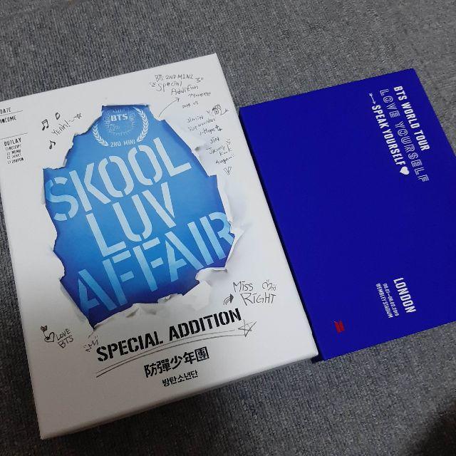 BTS 2つセット SKOOL LUV AFFAIR と LONDON ライブ　 エンタメ/ホビーのDVD/ブルーレイ(アイドル)の商品写真