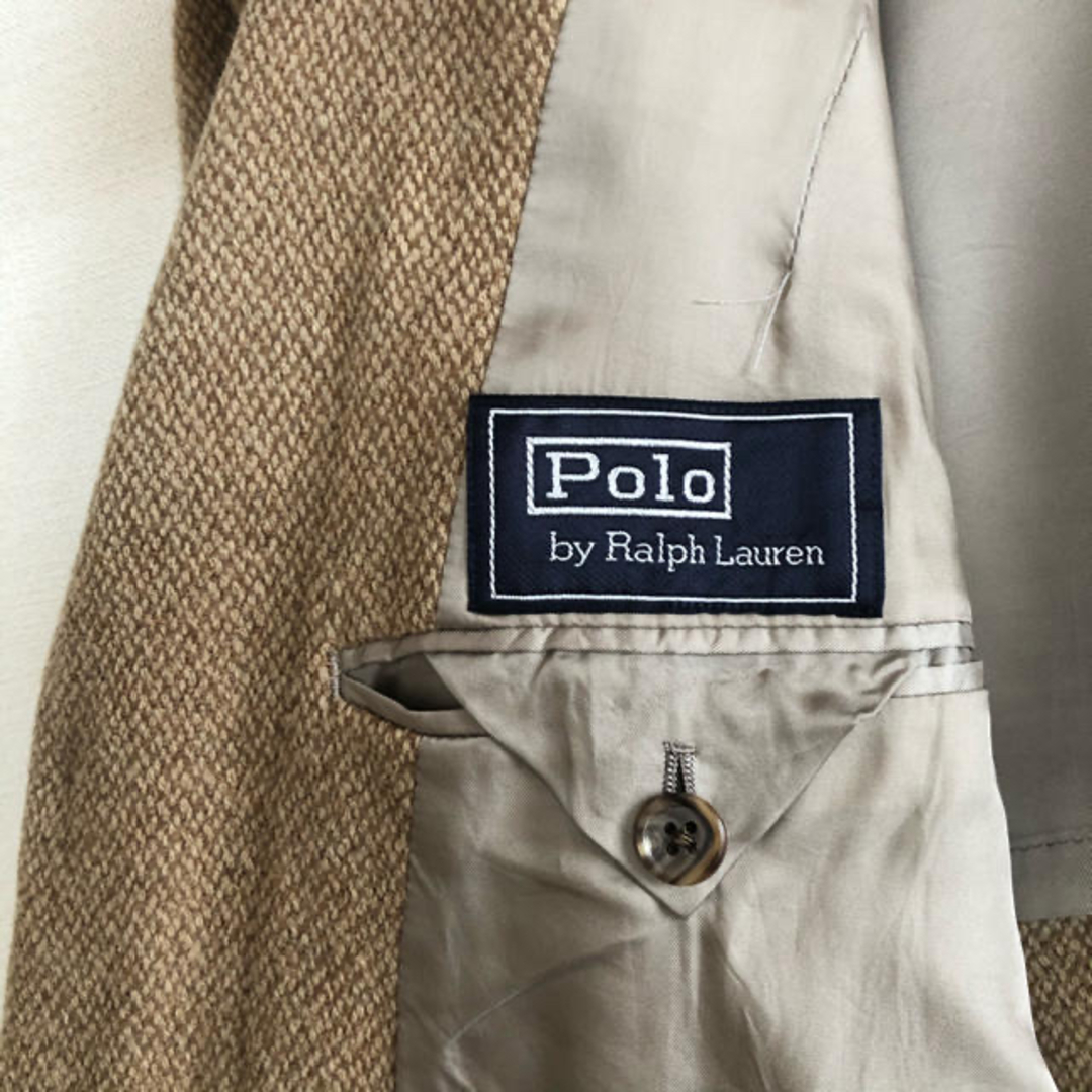 POLO RALPH LAUREN ポロラルフローレン 茶系 ツイードジャケット