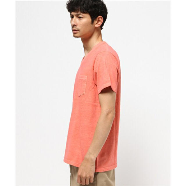 FREAK'S STORE(フリークスストア)の新品未使用 ピンクTシャツ メンズのトップス(Tシャツ/カットソー(半袖/袖なし))の商品写真