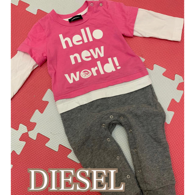 DIESEL(ディーゼル)の美品✨DIESEL ロンパース キッズ/ベビー/マタニティのベビー服(~85cm)(ロンパース)の商品写真