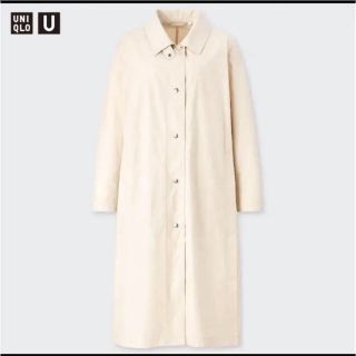 ユニクロ(UNIQLO)のユニクロ　ライトロングコート　Sサイズ(ロングコート)