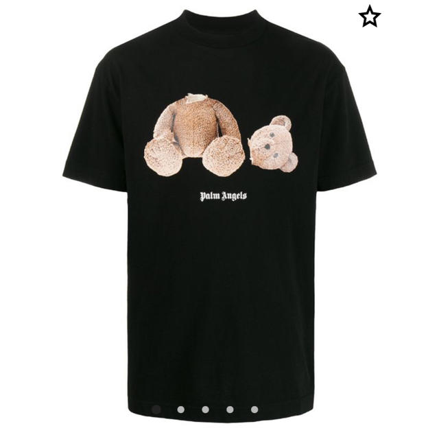 palm angels Tシャツ テディベア ブラック メンズのトップス(Tシャツ/カットソー(半袖/袖なし))の商品写真
