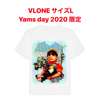 シュプリーム(Supreme)のVLONE ×YAMS DAY 2020 Tシャツ　会場限定　[ホワイト](Tシャツ/カットソー(半袖/袖なし))