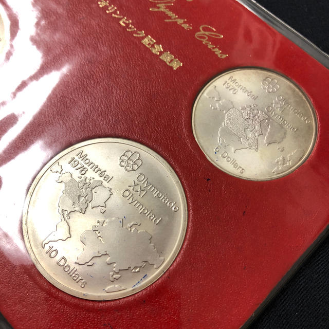 【銀貨】モントリオール オリンピック 記念硬貨 3