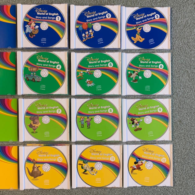 ディズニー英語　ステップバイステップ　メインプログラム　CD/DVD ブルーレイ 1