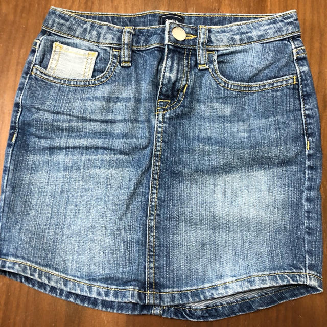 GAP Kids(ギャップキッズ)のGAP kids　デニムスカート　ミニスカート キッズ/ベビー/マタニティのキッズ服女の子用(90cm~)(スカート)の商品写真