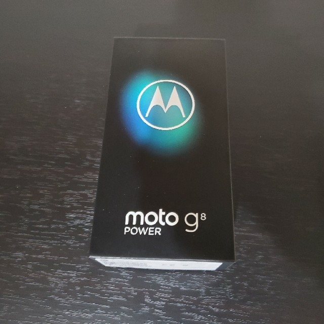 スマートフォン/携帯電話Motorola moto g8 power スモークブラック