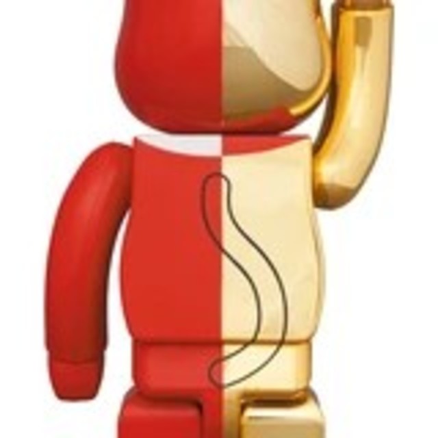 Be@rbrick 招き猫 金×赤 400％&100％ | www.innoveering.net