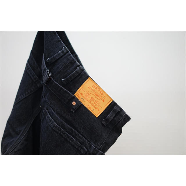 SUNSEA(サンシー)の今期　20aw 新品　sunsea  big denim pants bk メンズのパンツ(デニム/ジーンズ)の商品写真