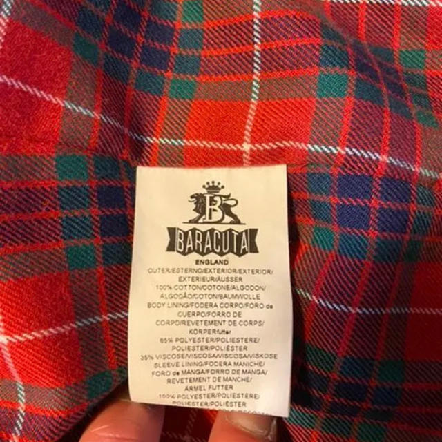 【英国製】BARACUTA G9 メルトンウール ワイン 38 超美品！