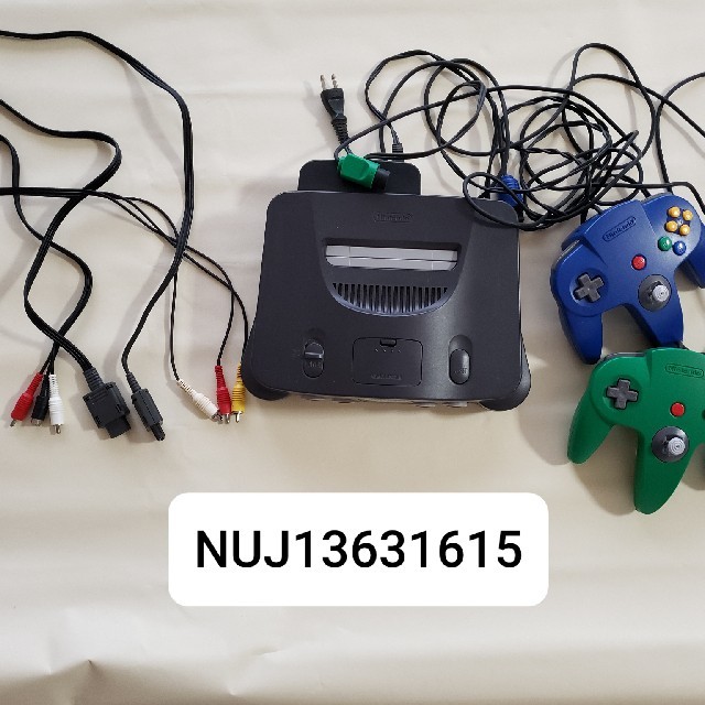 NINTENDO 64(ニンテンドウ64)のニンテンドー64セット エンタメ/ホビーのゲームソフト/ゲーム機本体(家庭用ゲーム機本体)の商品写真