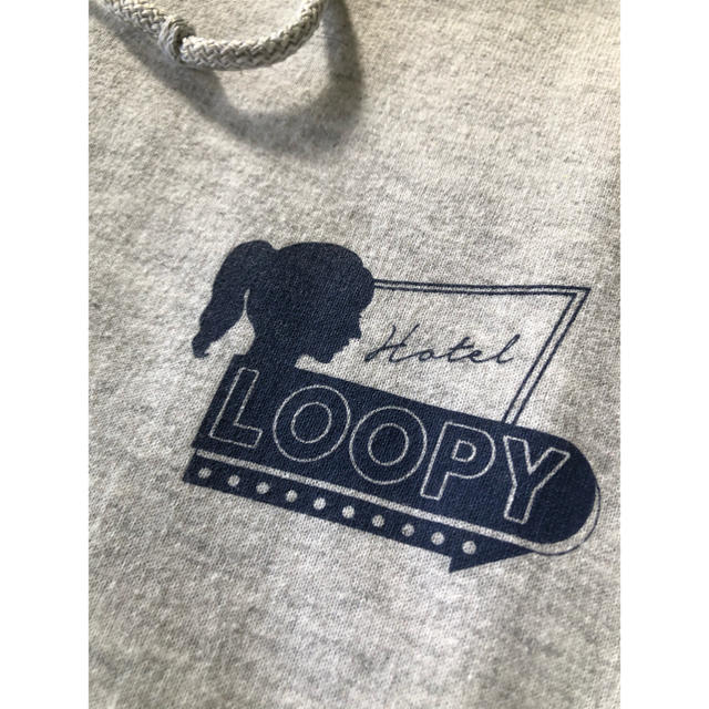 【XL】Loopy Hotel hoodie / パーカー grey メンズのトップス(パーカー)の商品写真