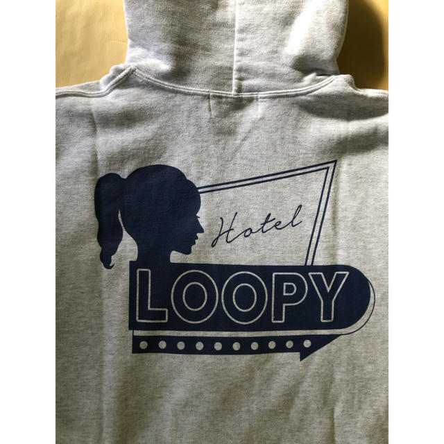 【XL】Loopy Hotel hoodie / パーカー grey メンズのトップス(パーカー)の商品写真