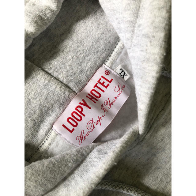 【XL】Loopy Hotel hoodie / パーカー grey メンズのトップス(パーカー)の商品写真