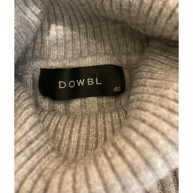 DOWBL(ダブル)のDOWBL タートルネックセーター　46 超美品 メンズのトップス(ニット/セーター)の商品写真