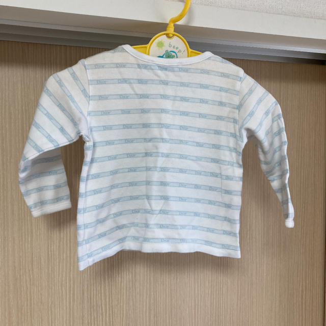 Dior(ディオール)のBaby Dior ボーダーロンT キッズ/ベビー/マタニティのベビー服(~85cm)(Ｔシャツ)の商品写真