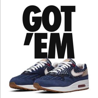 ナイキ(NIKE)の30cm DENHAM NIKE AIR MAX 1 デンハム エアマックス1(スニーカー)