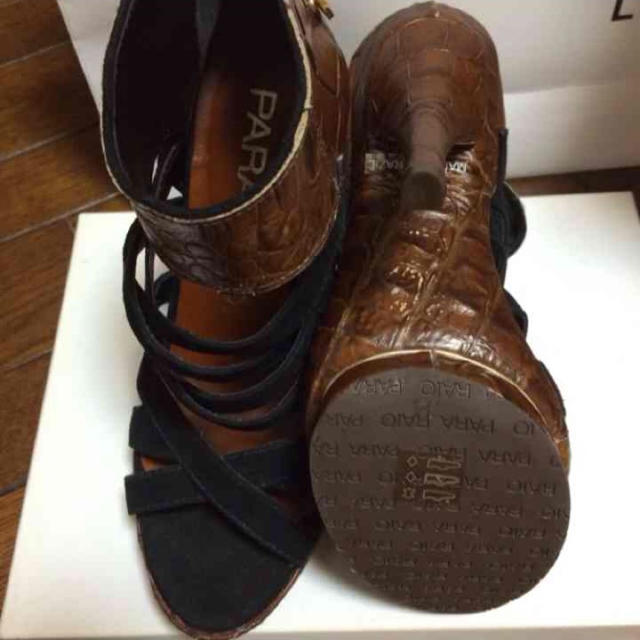 URBAN RESEARCH(アーバンリサーチ)の定価3万弱インポートレザーサンダル レディースの靴/シューズ(サンダル)の商品写真