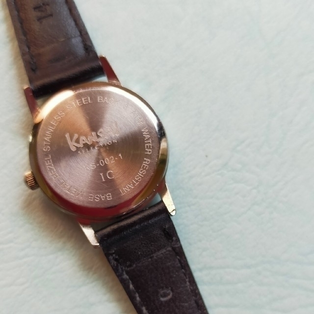 Kansai Yamamoto(カンサイヤマモト)のデザイナー山本寛斎さんの記念レディース腕時計 レディースのファッション小物(腕時計)の商品写真
