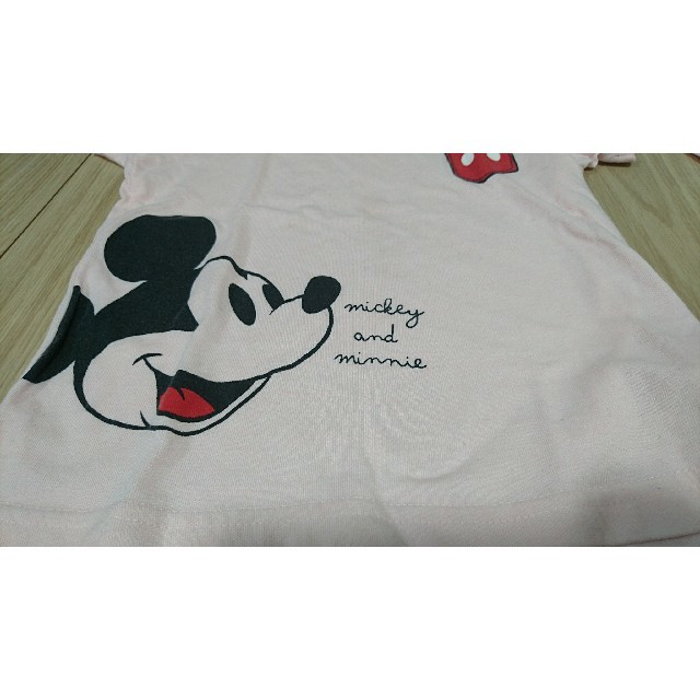 Disney(ディズニー)の100サイズ Tシャツ4枚セット(アリエル・ミッキー・花柄・アイスクリーム) キッズ/ベビー/マタニティのキッズ服女の子用(90cm~)(Tシャツ/カットソー)の商品写真