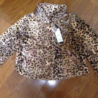 イング(INGNI)のINGNI／ヒョウ柄ジャケット…新品(毛皮/ファーコート)