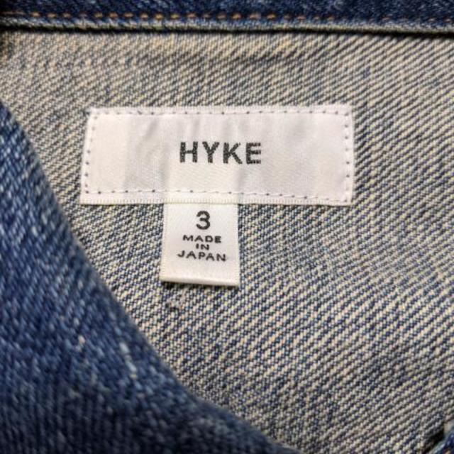 HYKE(ハイク)のハイク Gジャン サイズ3 L レディース レディースのジャケット/アウター(Gジャン/デニムジャケット)の商品写真