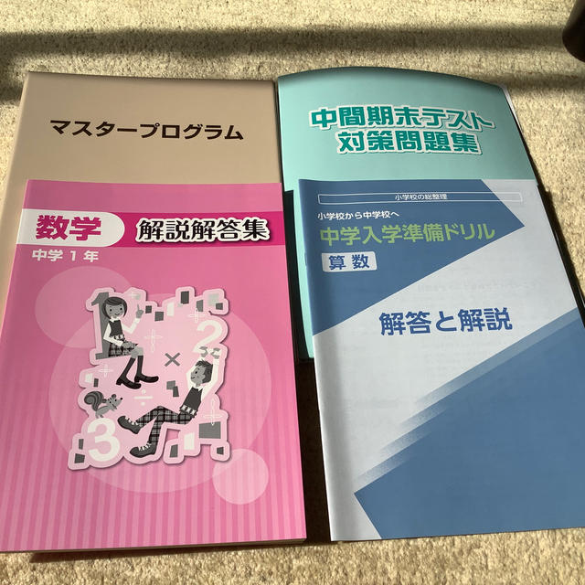 【中間期末テスト対策】中学1年生数学(大日本図書版) ※書き込みアリ エンタメ/ホビーの本(語学/参考書)の商品写真