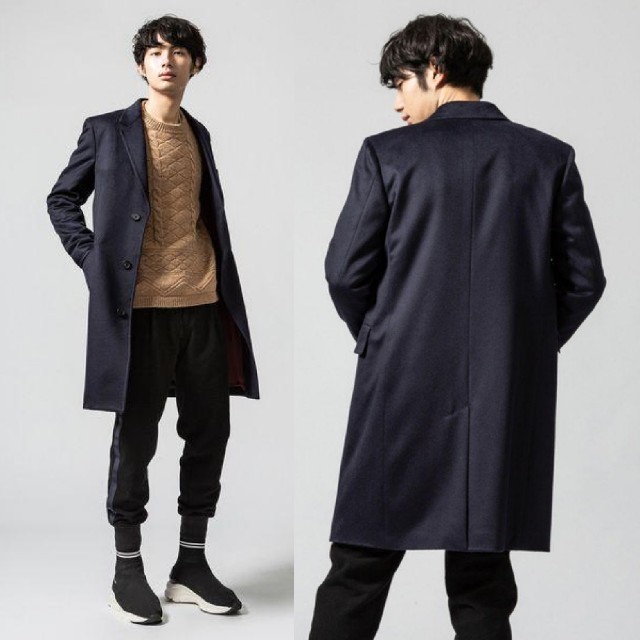 Paul Smith(ポールスミス)のポールスミス 18aw カシミヤ チェスターコート メンズのジャケット/アウター(チェスターコート)の商品写真