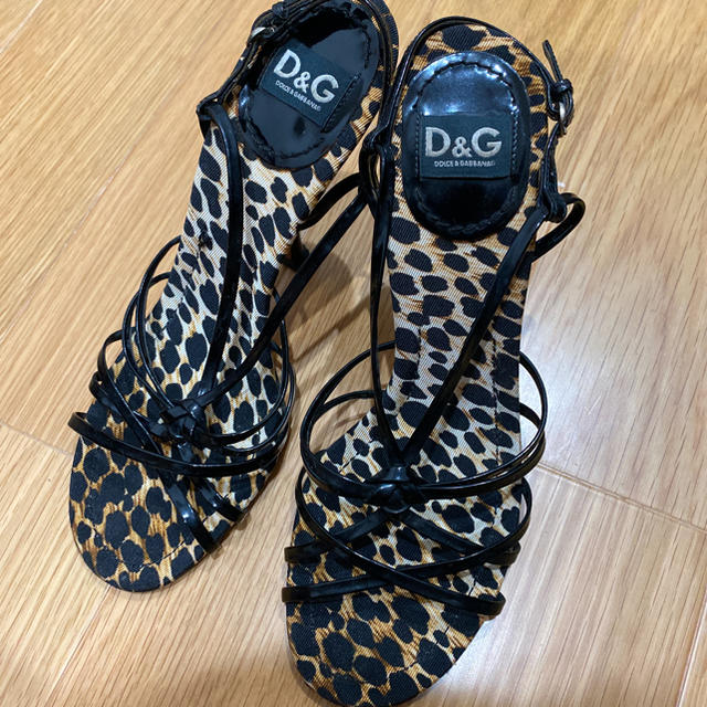 D&G(ディーアンドジー)のD&G レオパード柄サンダル レディースの靴/シューズ(サンダル)の商品写真