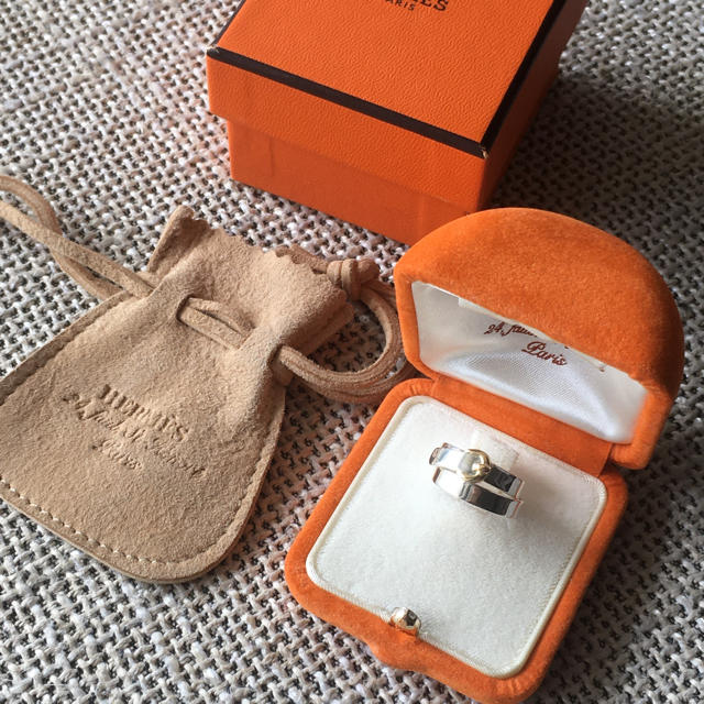 Hermes(エルメス)のHERMES エルメス  ダブルトゥルー　リング レディースのアクセサリー(リング(指輪))の商品写真