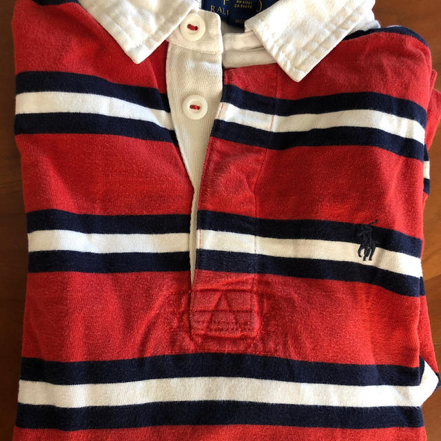 POLO RALPH LAUREN(ポロラルフローレン)のラルフローレン  キッズ　ラガーシャツ　8 140 キッズ/ベビー/マタニティのキッズ服男の子用(90cm~)(Tシャツ/カットソー)の商品写真