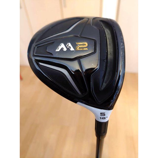 TaylorMade(テーラーメイド)のテーラーメイド M2 フェアウェイウッド Ｓ 5Ｗ 18度 スポーツ/アウトドアのゴルフ(クラブ)の商品写真