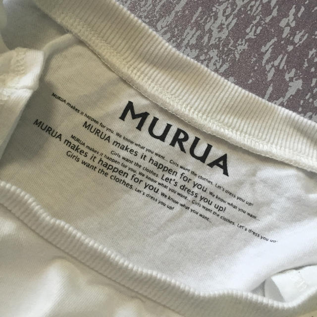 MURUA(ムルーア)のMURUAタンクトップ レディースのトップス(タンクトップ)の商品写真