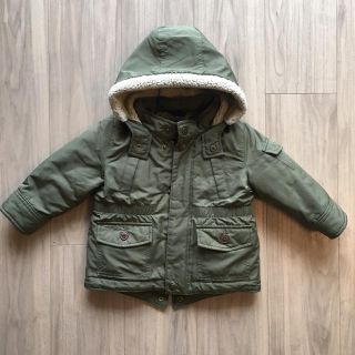 ベビーギャップ(babyGAP)のkana様専用　baby GAP カーキ中綿モッズコート(コート)