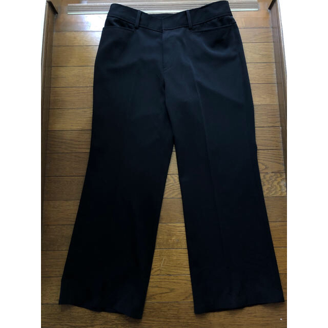 ウエスト80cm黒ズボンパンツ スラックス レディースのパンツ(カジュアルパンツ)の商品写真