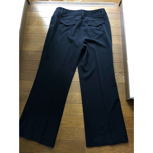 ウエスト80cm黒ズボンパンツ スラックス レディースのパンツ(カジュアルパンツ)の商品写真
