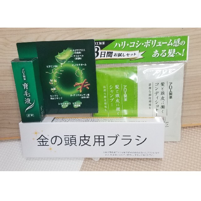 小林製薬(コバヤシセイヤク)のアロエ製薬育毛液(発毛促進、脱毛予防) コスメ/美容のヘアケア/スタイリング(スカルプケア)の商品写真