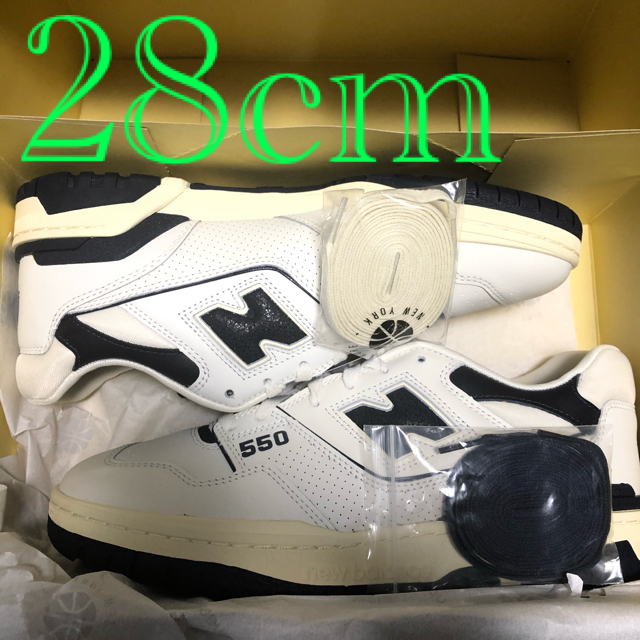 New Balance(ニューバランス)のaime leon dore newbalance P550 navy us10 メンズの靴/シューズ(スニーカー)の商品写真