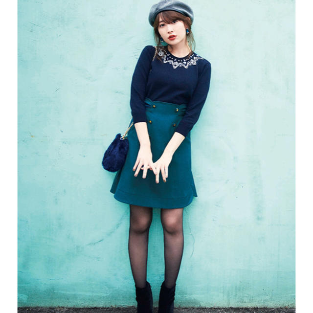 Rirandture(リランドチュール)の♡ Rirandture♡  レトロAラインスカート レディースのスカート(ミニスカート)の商品写真
